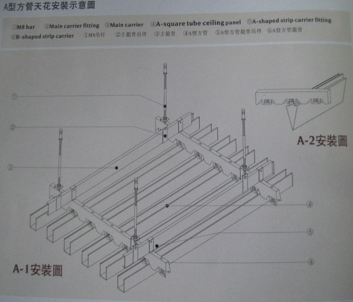 鋁方通